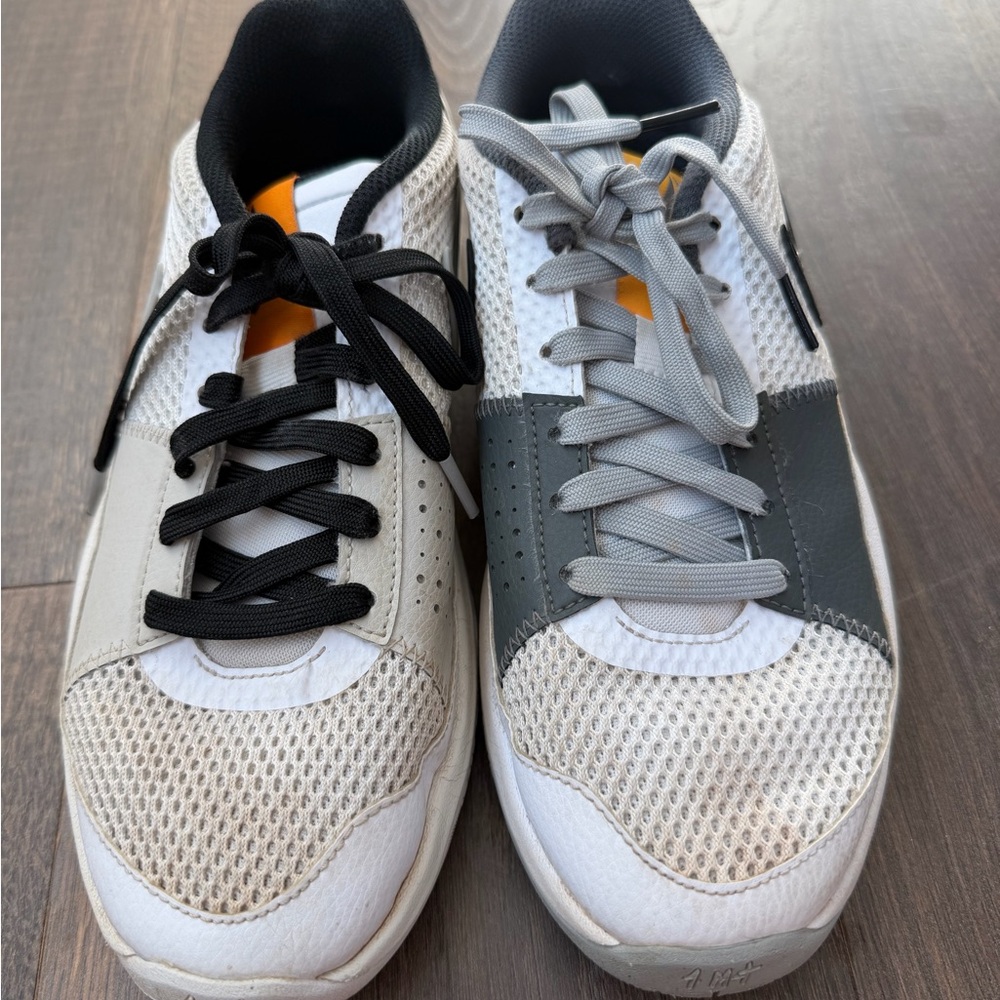 Nike Kids Sneakers - Black, Gray, and White